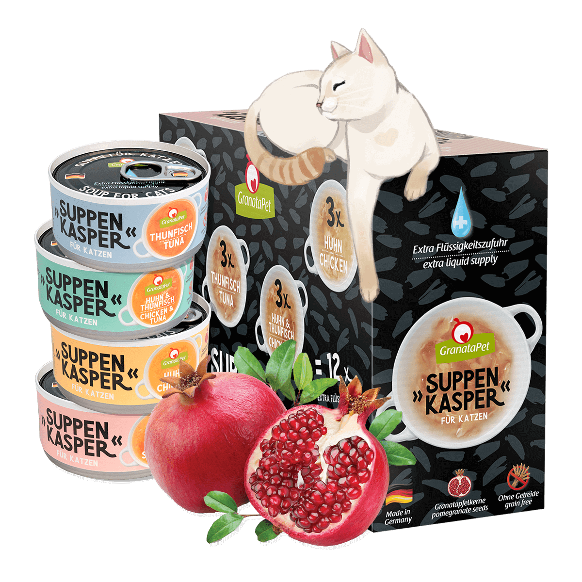 GranataPet SuppenKasper Wet Food - 70 g Cans