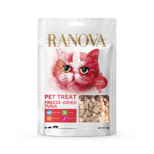 Ranova Freeze-Dried Cat Treats Raw Food (Tuna)15g